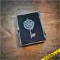 Preview: Steampunk Key Geocoin - 1 Coin wahlweise Edition "Antik Gold" / "Antik Silber" / Antik Kupfer"